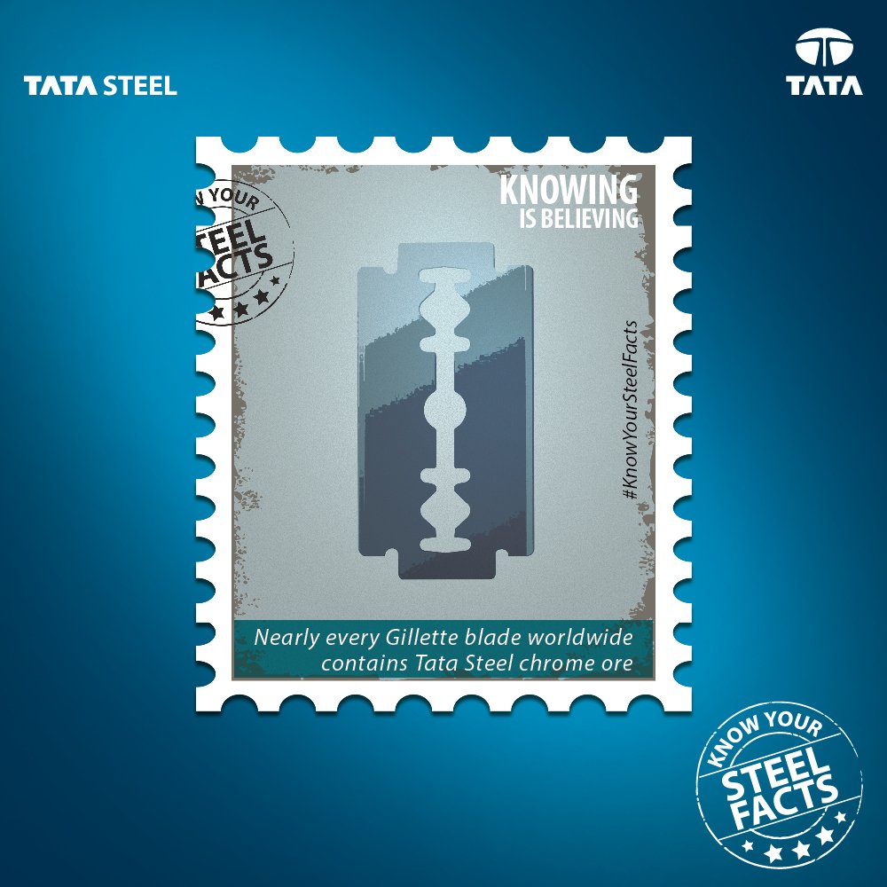 TataSteelLtd's tweet photo. #KnowYourSteelFacts: Trust us to remove the rust. https://t.co/1pGezbfLdq