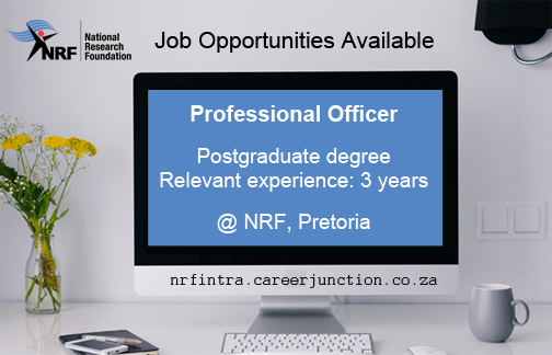 Vacancy for a senior Professional Officer. Apply here: bit.ly/2jYWlAX #JobSeekersSA #JobSeekersWednesday