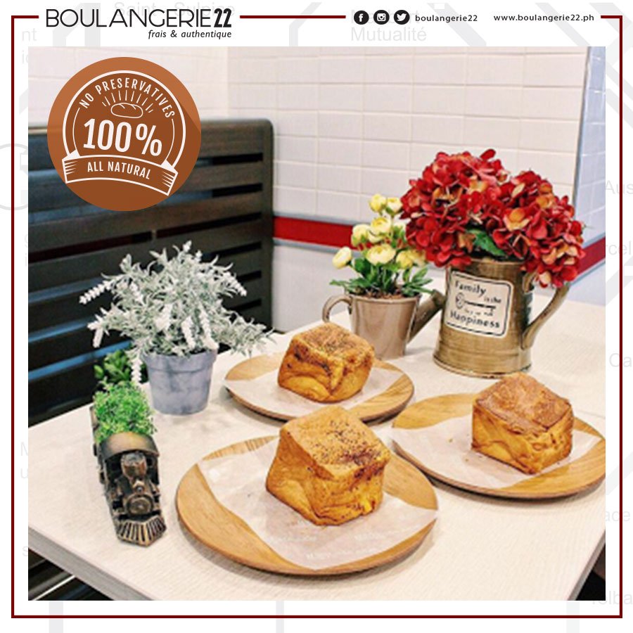 Made from soft and buttery Japanese style fermented dough, our best selling freshly-baked Holy Cheesus bread! #Boulangerie22