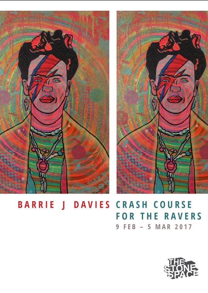 Crash Course for the Ravers (solo exhibition) by Barrie  J Davies: 9 Feb – 5 Mar 2017 <a href="/TheStoneSpace/">Stone Space Gallery</a>  thestonespace.wordpress.com/gallery/coming…
