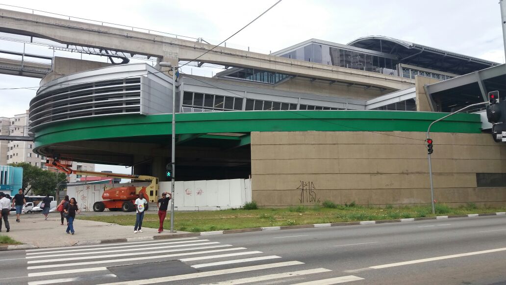 A região da estação vila prudente