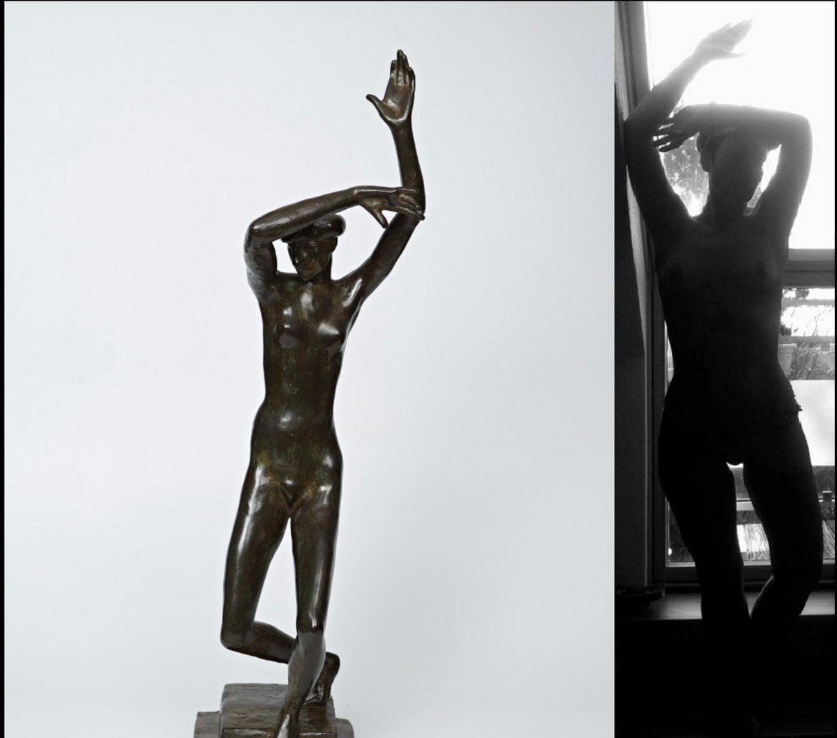 kettlesyard's tweet photo. For #museumselfieday here's some of our favourite @VanGoYourself #museumselfie recreations of Kettle's Yard artworks https://t.co/8GziclBBDp https://t.co/bbFB2Lzd1o