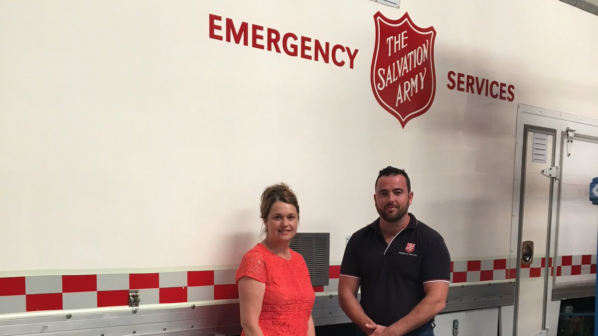 Anna_Presser's tweet photo. @GIVIT_AUS out and about visiting the Salvation Army Emergency Depot. Thanks @SalvosWA for feeding response workers during an emergency. https://t.co/9rwP6AcLKj