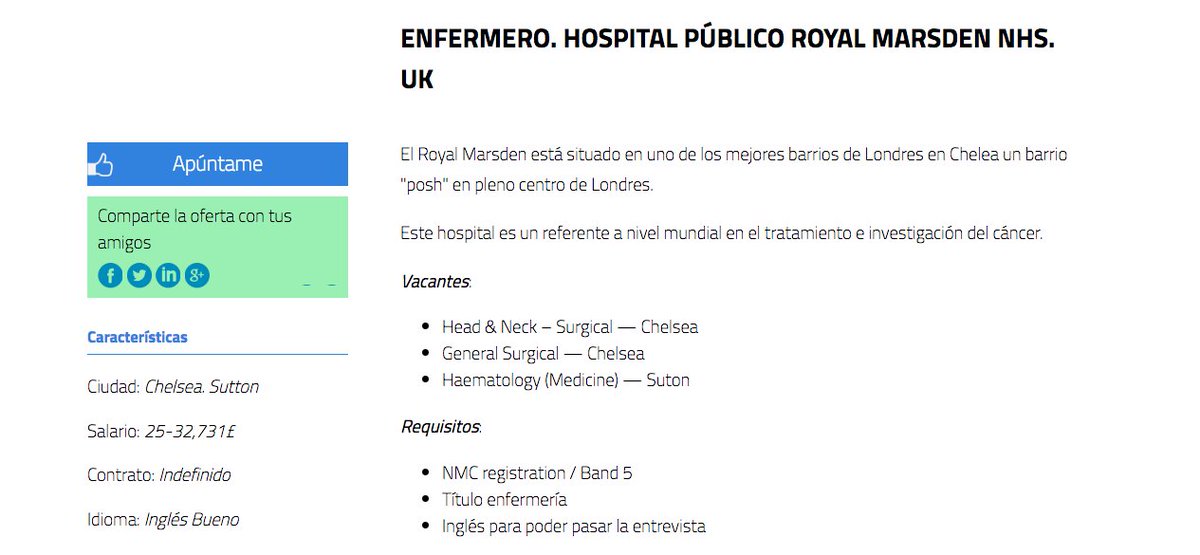 atriajobs's tweet photo. #EMPLEO → 🔵 #SeBusca #Enfemera para #trabajar en #Chelsea 🔵¡El barrio más #posh de London! Envía tu #CV ➡️ https://t.co/gRiHhPgOfm https://t.co/NMrmAXkbAs