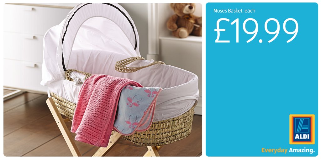 aldi moses basket