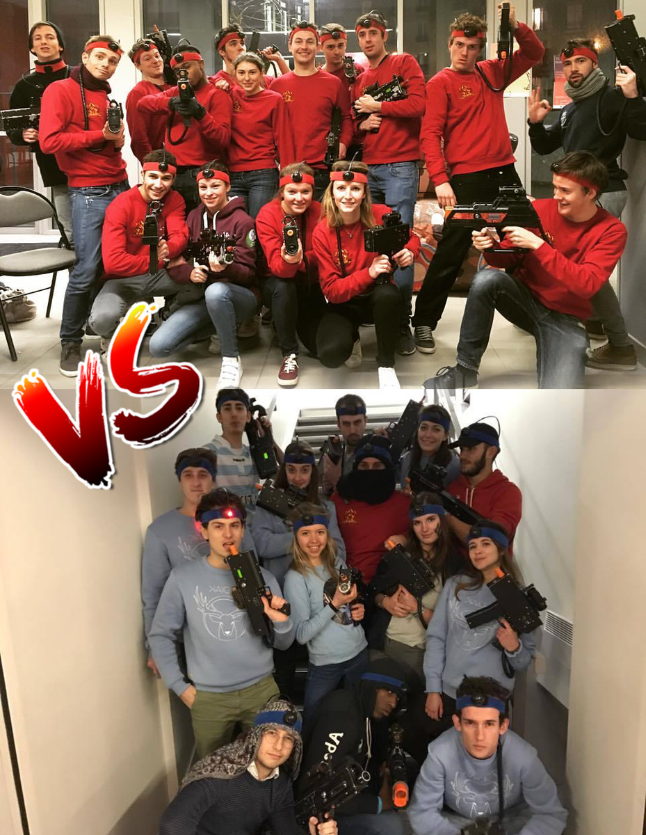 🔥 🔫 Hier, c'était le Laser Game Géant à E1 et c'était le feu !

Dernier match : Show'Up vs @ZodiakECE, devinez qui a gagné 😉 #VieAssoECE