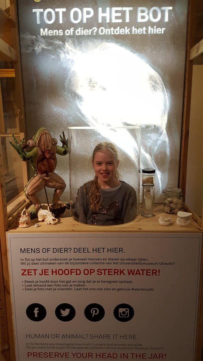Liesbeth0's tweet photo. Universiteitsmuseum Utrecht #sterkhoofd https://t.co/bX5Yf9FlcK