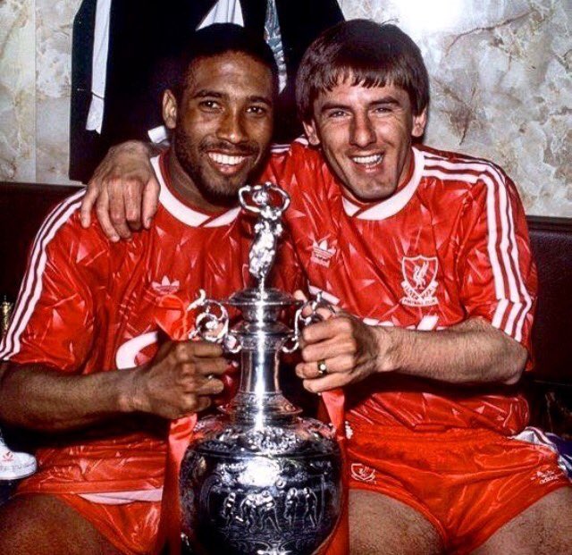 Classic old school picture this. Happy birthday Peter Beardsley! 