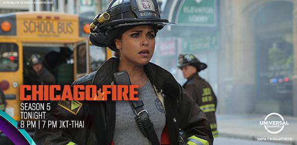 universal_asia's tweet photo. ALERT! The wait is finally over! #ChicagoFire is back TONIGHT! 
(Just ONE hour away!!) 
#UniversalChannelAsia #100PercentCharacters #Dawsey https://t.co/kzlozVx4PO