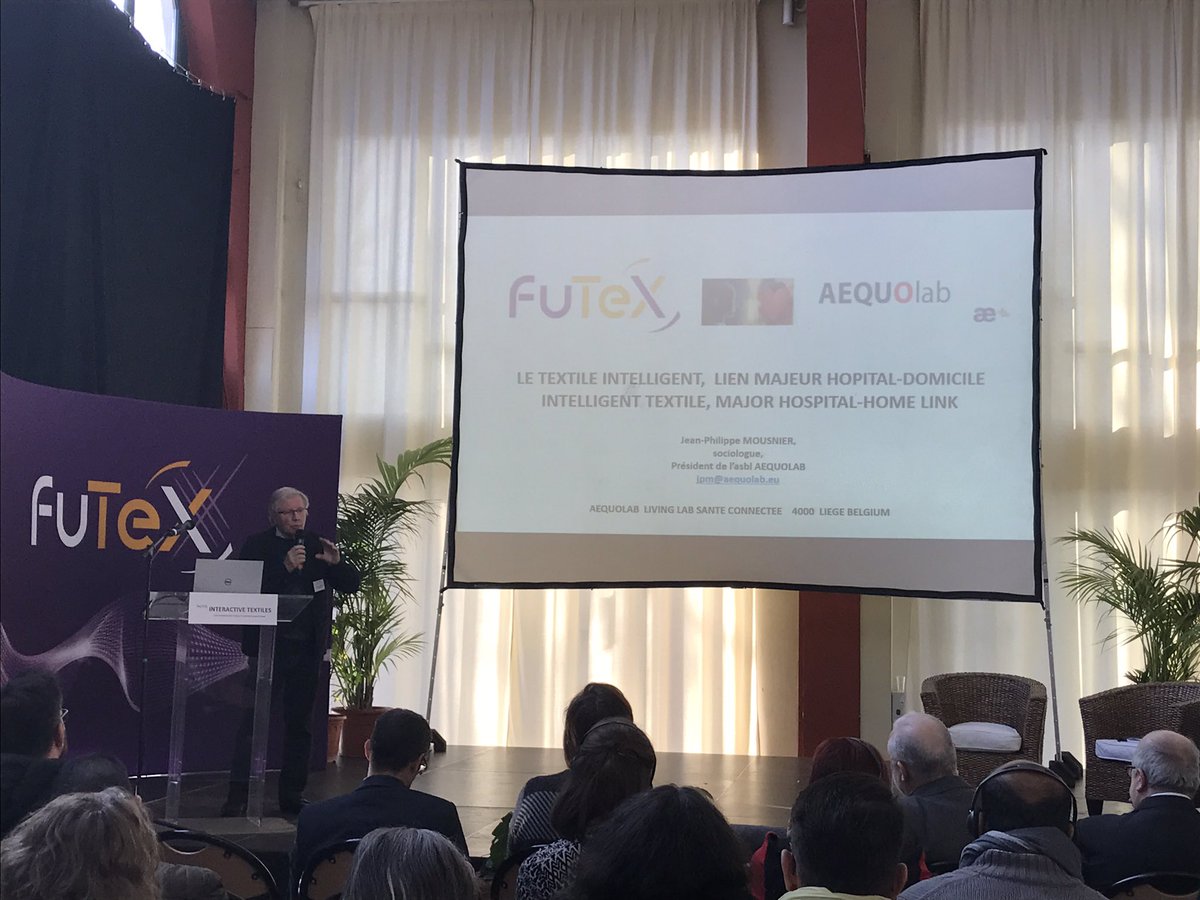 stephanverin's tweet image. #smarttextiles lien majeur hôpital domicile #futex #srdeii @hautsdefrance #uptex textiles spécialisation intelligente de notre RÉGION
