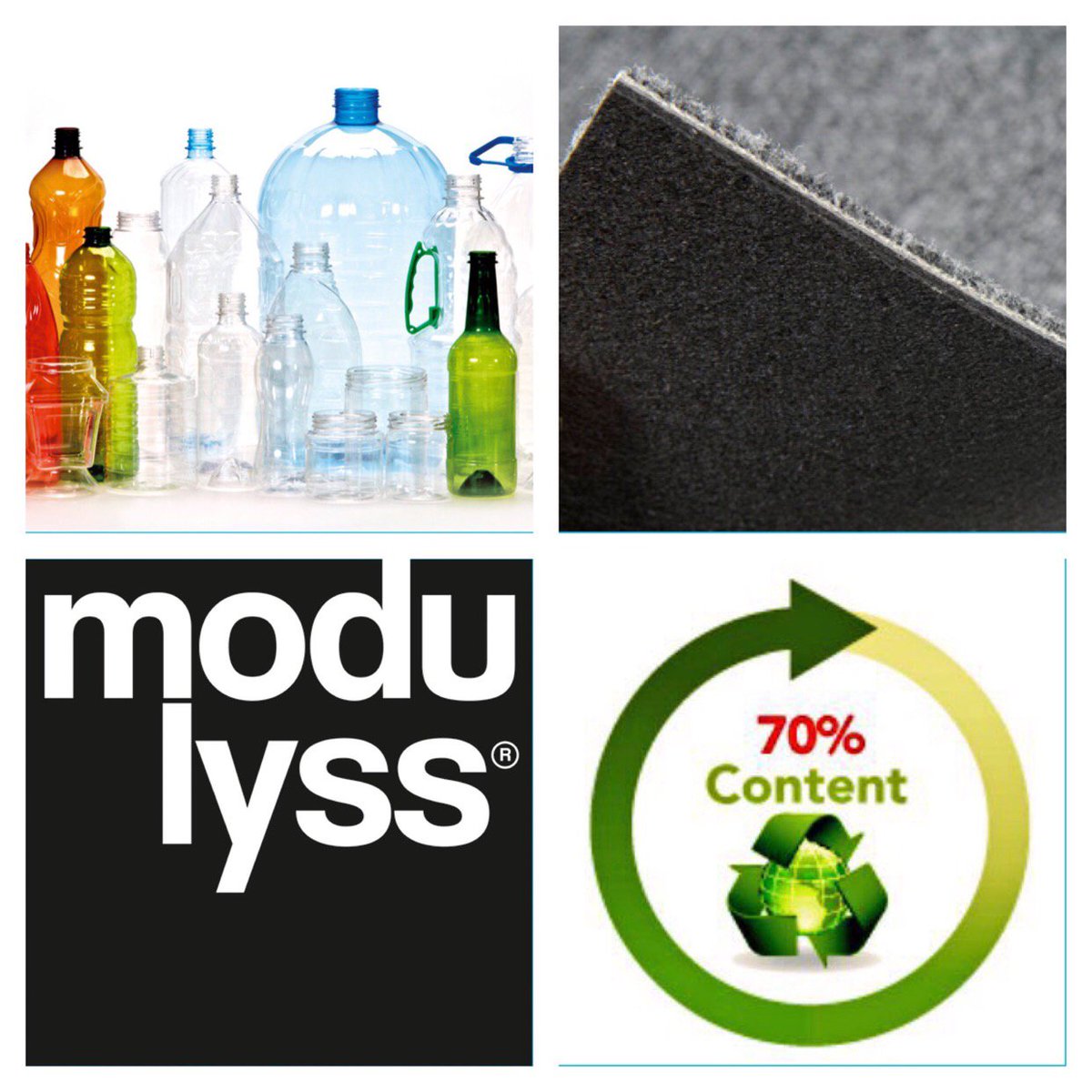 How do we turn these bottles into acoustic backing?...More Modulyss Magic of course! Head to the website for more details!