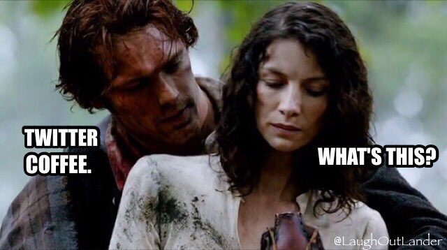 LaughOutLander's tweet photo. Be the reason someone smiles. #Outlander 😊 https://t.co/X92fWjVfb5