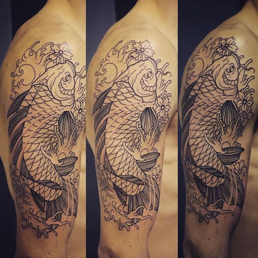 dentbleuetattoo's tweet photo. Artist: @pacolapique @ladentbleuetattoo #tattoo #tattoos #tatouage #ink #inked #fish #pois… https://t.co/qqquMJf5Jy https://t.co/J6V1EXRsN1