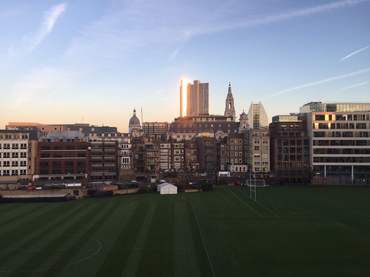 GordonDunneKG's tweet photo. Great views over the HAC grounds while on measurement inspection #CopperReflection #KinneyGreen @KinneyGreen https://t.co/kYfNA4Xp7h