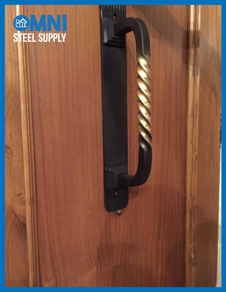 Custom made heavy duty door handles!
We make all kinds of custom designs
Visit  omnisteelsupply.com

#homedecor #homedesign #steelsupply