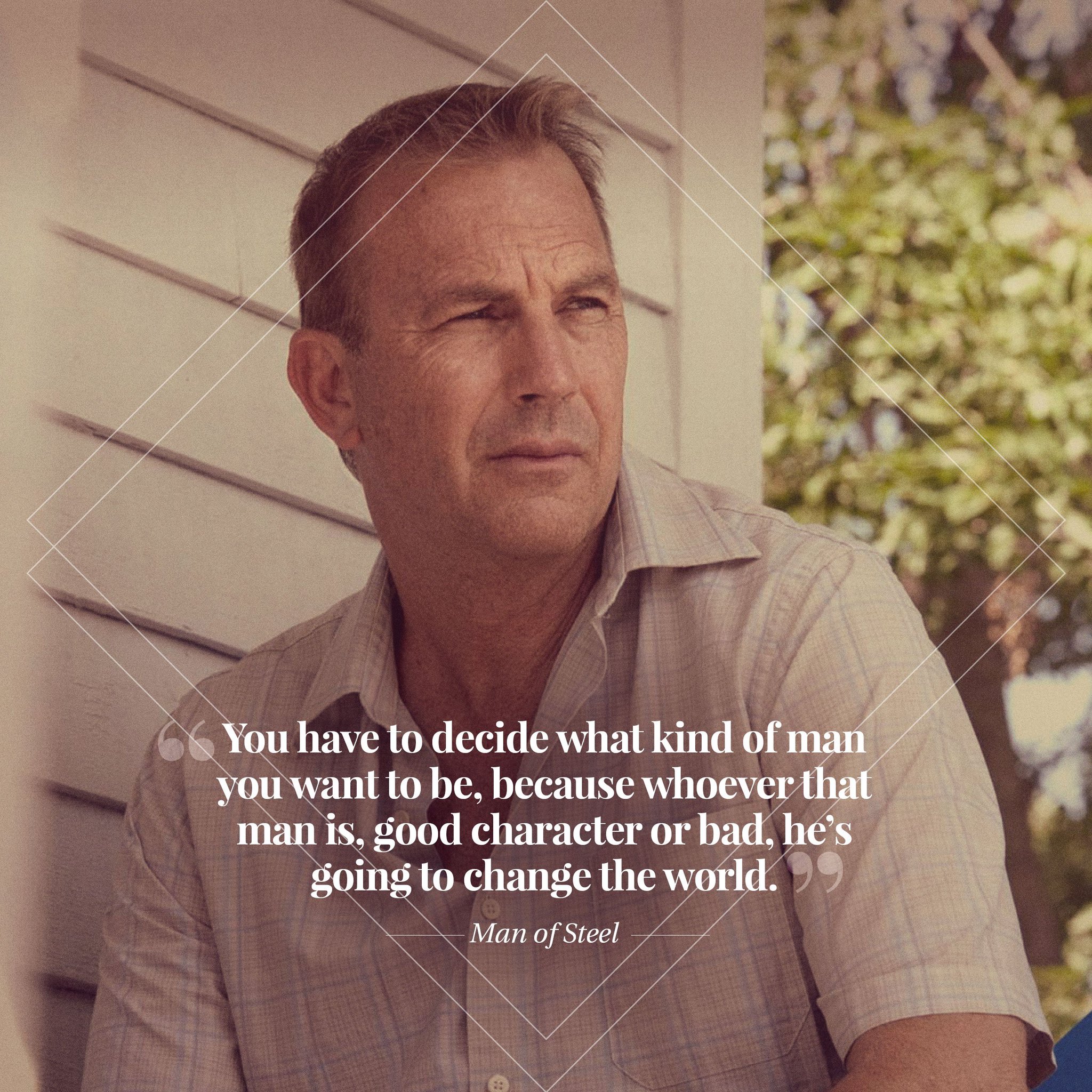 Happy Birthday Kevin Costner, the man who raised the Man of Steel. 