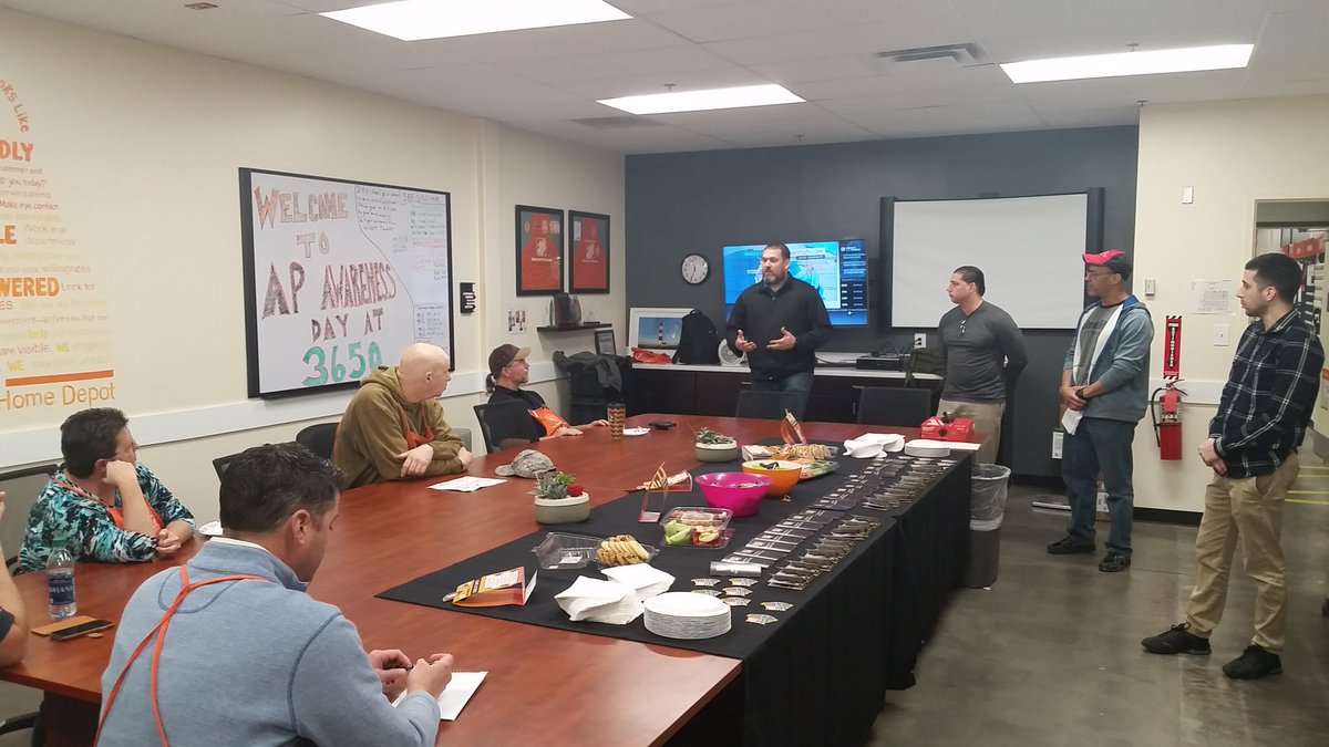 RonParvisHD's tweet photo. Jason and the D118 AP team making our associates aware of everything needed for a safe Spring and year. Great Job to the AP team &amp; Jason. https://t.co/qi021VLfLR