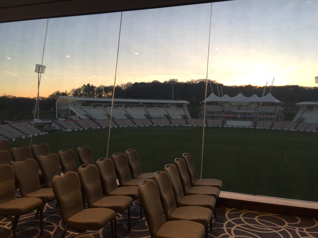 SteveJacobsCCo's tweet photo. Ageas Bowl in Southampton. What a great venue for Christie &amp; Co's Business Outlook #CBO17 this afternoon. https://t.co/XzXHjIe7c9