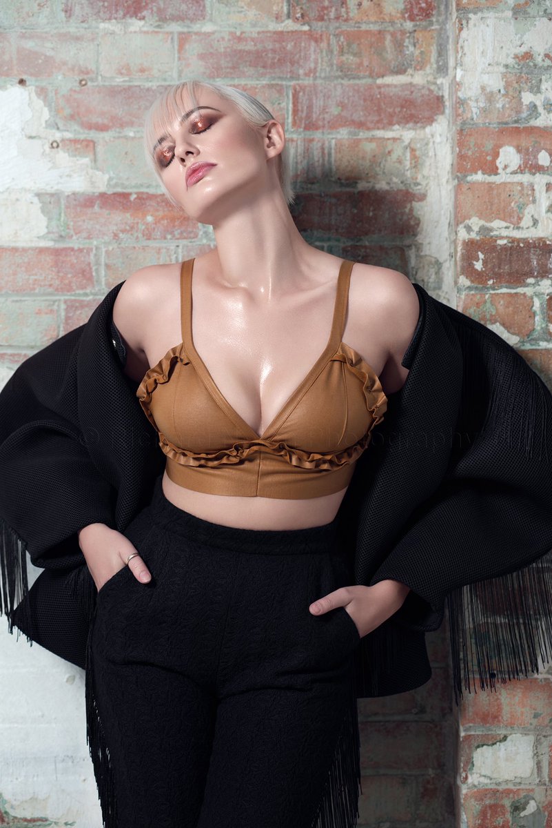 Sexy &amp; attitude in this #fashion image of Belinda h/t <a href="/LucyAnsaAddo/">Lucy Ansa-Addo</a> #fashionphotographer shot <a href="/HuddleStudios/">Huddle Studios</a> #London