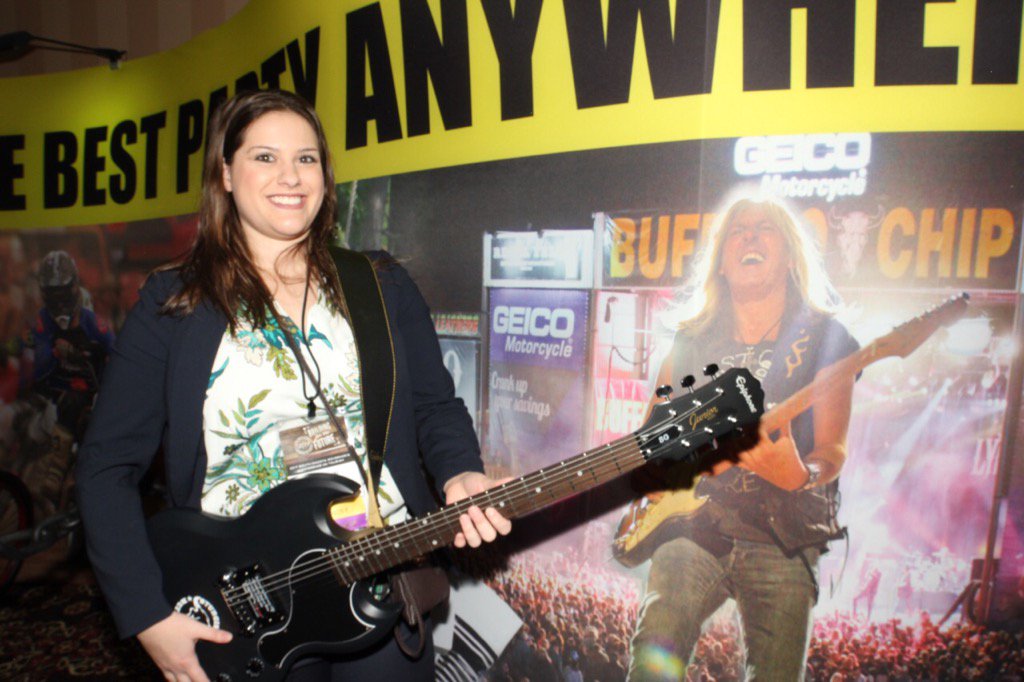 TheChip's tweet photo. Jammin with Katelyn at the #SDTourismConference! #BuildSDTourism https://t.co/yC5g2Py03U