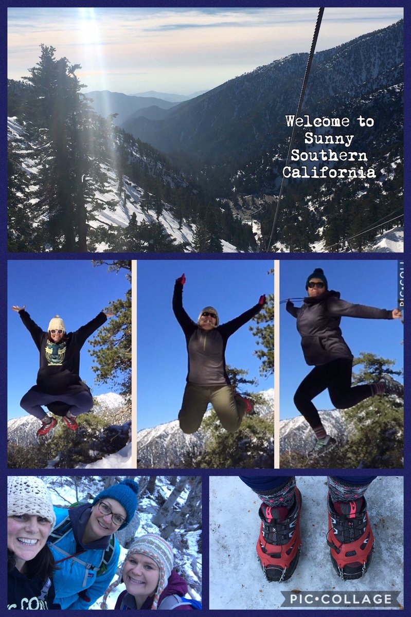 heatherasginger's tweet photo. 1st snow hike of 2017 with these dolls @cfraser1010 &amp; @holbraden 6moremiles 💙💙 @MyPeakChallenge  @SamHeughan #MPC2017 #52HikeChallenge 4/52 https://t.co/tSi3P85G7a