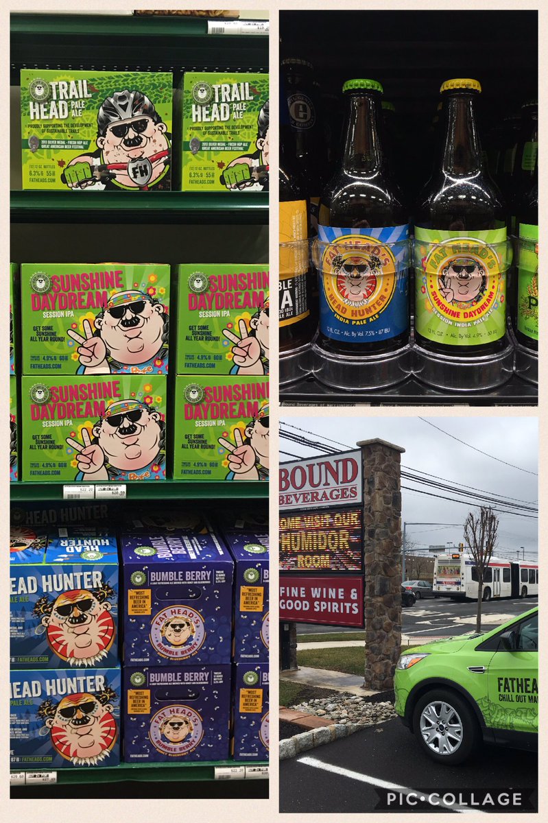 FatHeadsPhilly's tweet photo. Hey Bucks Co go check out @BoundBeverages new layout! Mix a six, 12pks, cases of freshy @FatHeadsBeer so good! #GetSome @GretzBeerCo https://t.co/r5N2OVO499