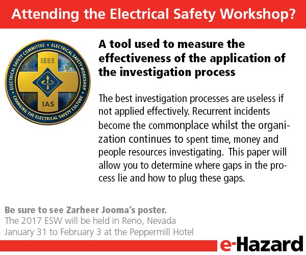eHazardSafety's tweet image. Hope to see you at #ESW2017