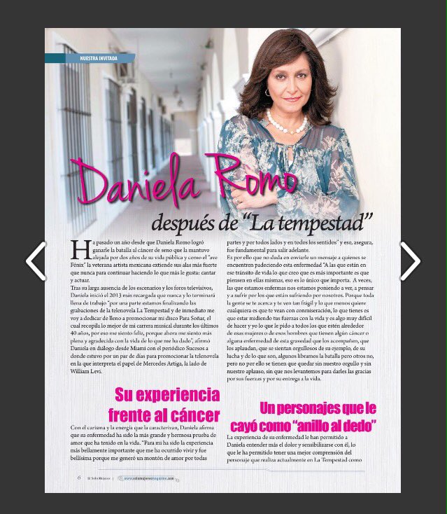 latinopowerla's tweet photo. | TBT | @DanielaRomoWeb portada de #SoloMujeres Houston TX, Nov. 2015. https://t.co/SsN5FJfNbJ