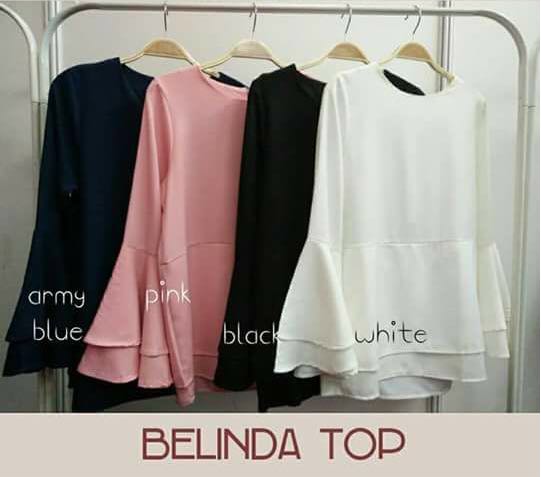 fawrashop's tweet photo. BELINDA TOP
RM 30
RM8sm | RM12ss
Free size fits S to L
Material: chiffon crepe #fawrashop 
Dm/ws 017-4978346 https://t.co/NDOa9gKbGy