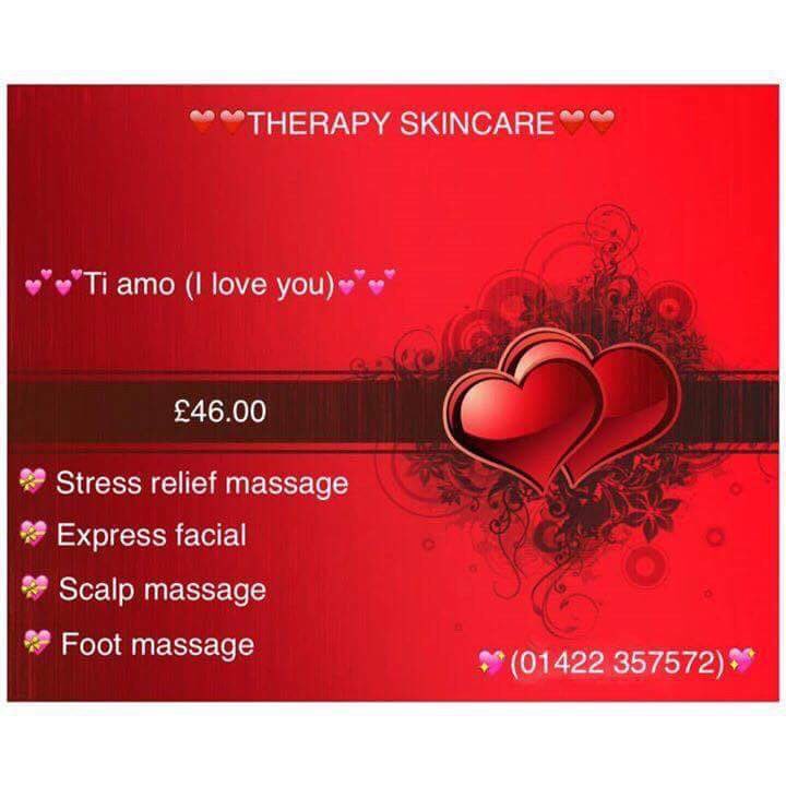 AlexTherapySkin's tweet photo. Valentines packages with Georgina &amp; Kaya in February call us 01422357572 ❤️❤️#treatyourwoman #ValentinesDay https://t.co/qEW6xKZinA