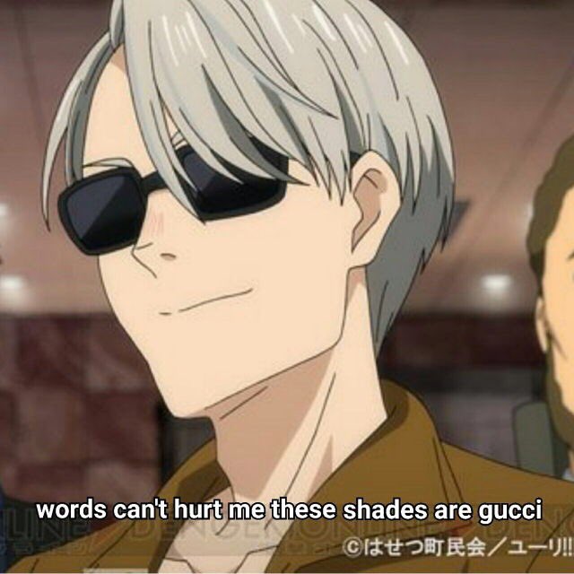 Yoi Confessions Words Can T Hurt Me These Shades Are Gucci