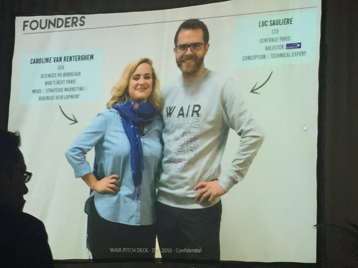 FUTEXCONVENTION's tweet photo. #Futex 2017 : @WAIRfr le foulard antipollution et son appli #textiles innovants connectés #CLUBTEX #UPTEX https://t.co/vDGgKQQWrH