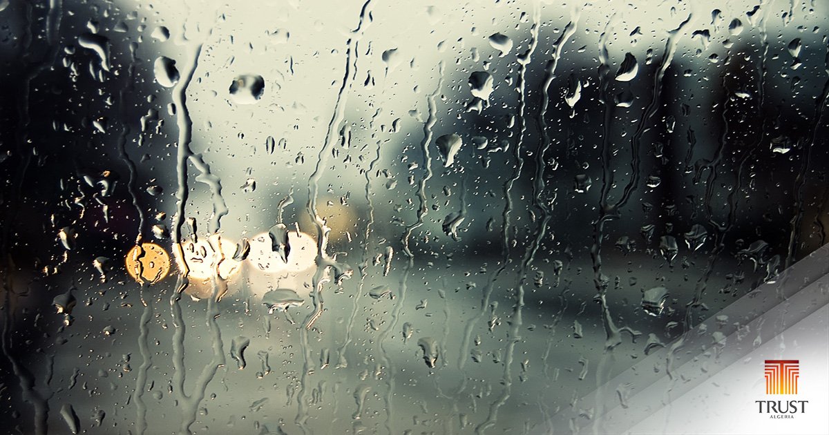 TrustDz's tweet photo. Par ce temps de pluie et de mauvais temps, pensez à vérifier vos pneus, vos essuie-glaces et faire attention au verglas. https://t.co/H6dvwyrhw3