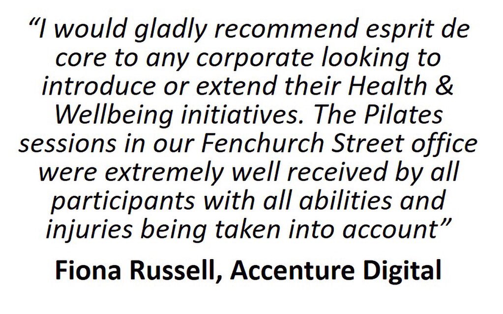 weareworkwell's tweet photo. What our clients are saying! #espritdecoreuk #pilates #yoga #wellnessatwork #pilatesatwork #yogaatwork #wellnesswednesday https://t.co/xM2jcV314m