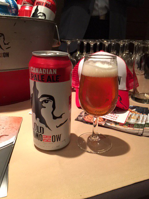 MagnaCartaCAN's tweet photo. Celebrating Canada's greatness! Raising a glass to kick off our sesquicentennial year! @OldTomorrowBeer #SirJAM https://t.co/SPLgx4DukO