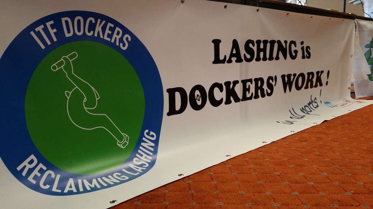 HavenNieuwsRTM's tweet photo. @ITFDockers @ETFDockers
#ReclaimLashing #workshop European Lashing Campaign https://t.co/LLPjcR1Bzo