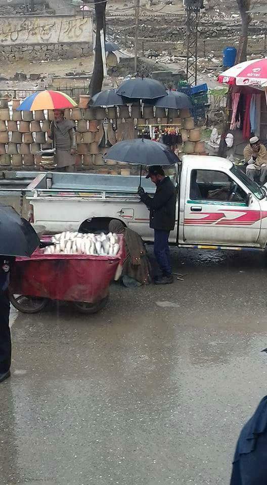AMuneerPTI's tweet photo. #Changewepromised
At dir lower a driver is changing his vehicle tyre and #Kpk police handling umbrella on his head helping him.
#ThanksPTI https://t.co/SI78sqRGRC