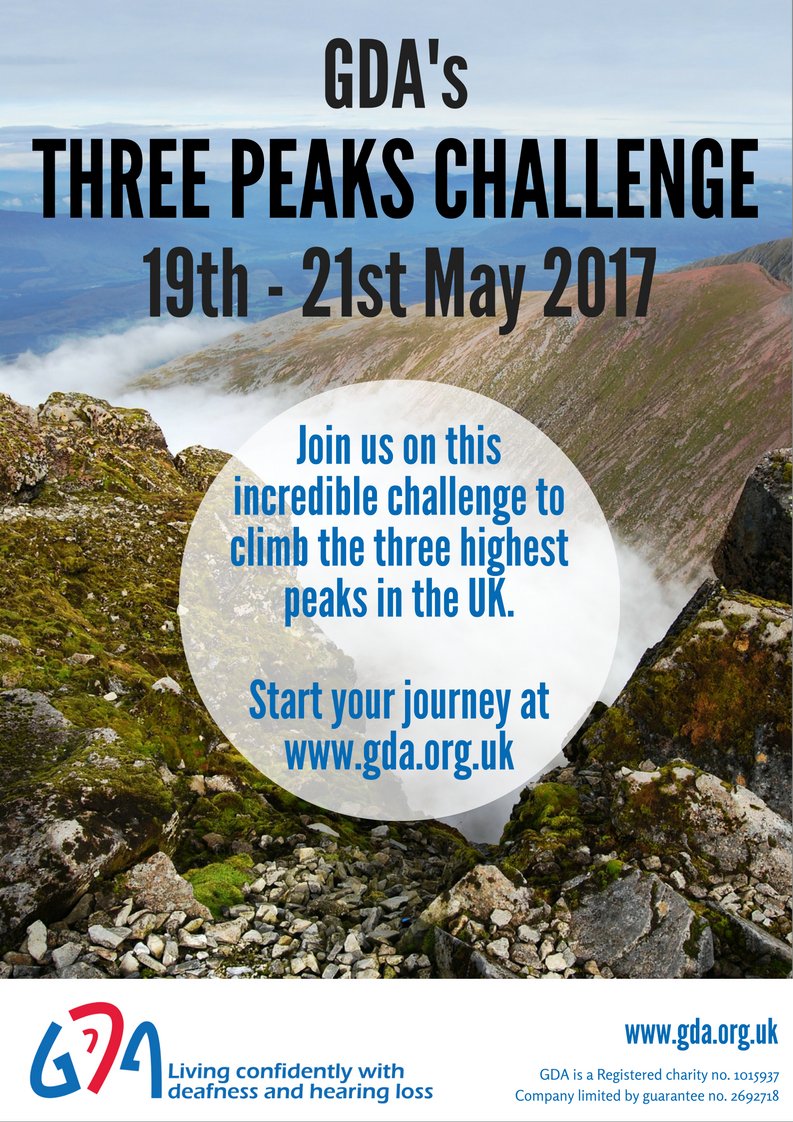 glosdeaf's tweet photo. Our #ThreePeak challengers are going great guns with their fundraising - still time to join them on this amazing challenge @MaxAdUK https://t.co/95ILpqf229