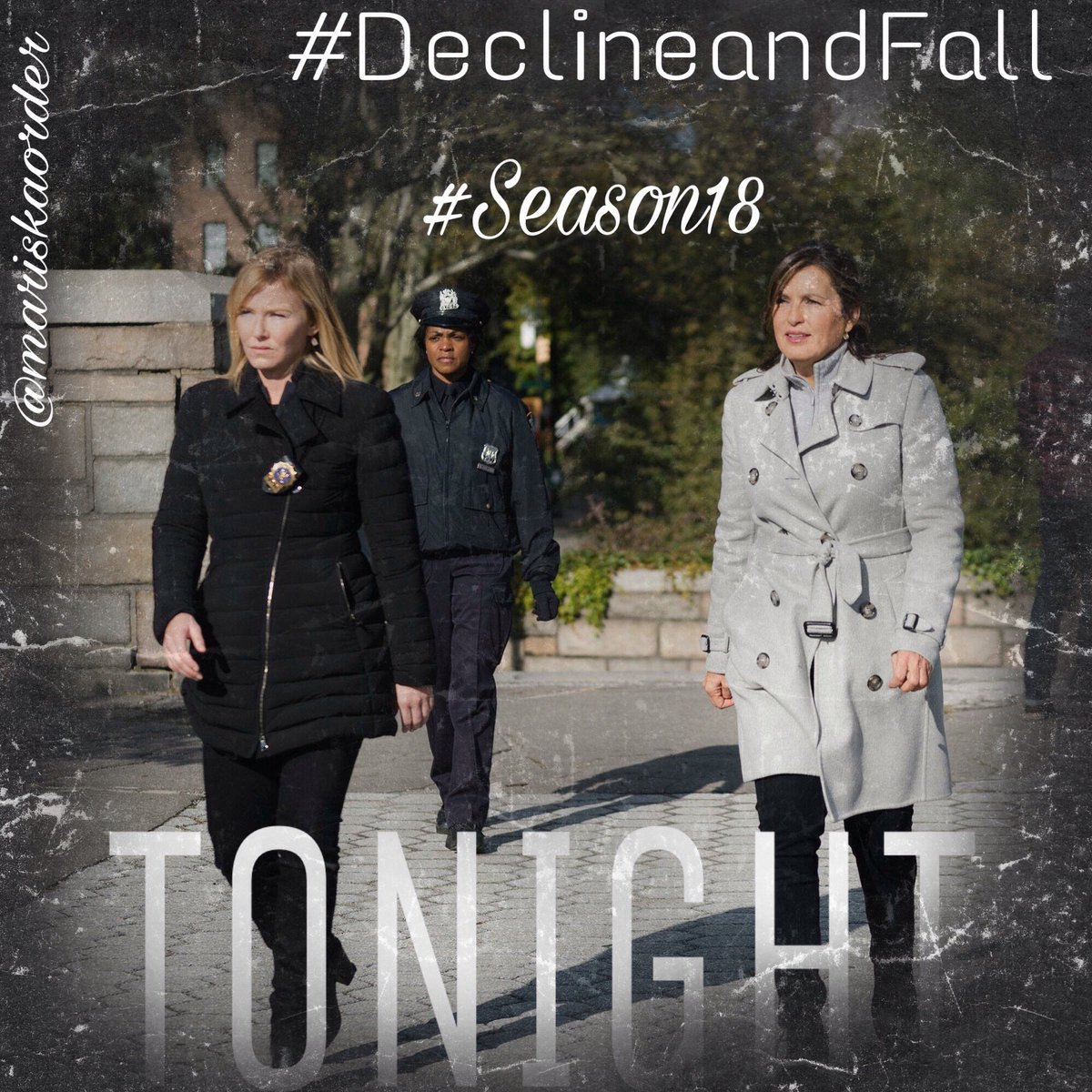 mariskaorder's tweet photo. Olivia Benson and her team are always ready to help those who need it,check out the episode on Today #DeclineandFall 9/PM Do not miss #SVU18 https://t.co/5Xi0PfRfIk