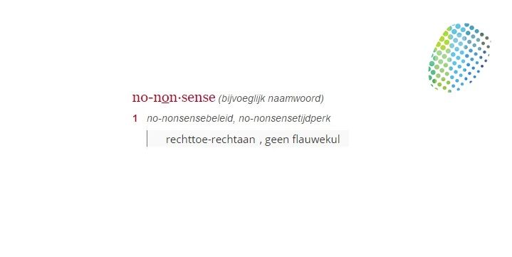 Met elkaar en onze klanten: no-nonsense, creatief én met oog voor de menselijke maat proberen we altijd verwachtingen te overtreffen! #Groen