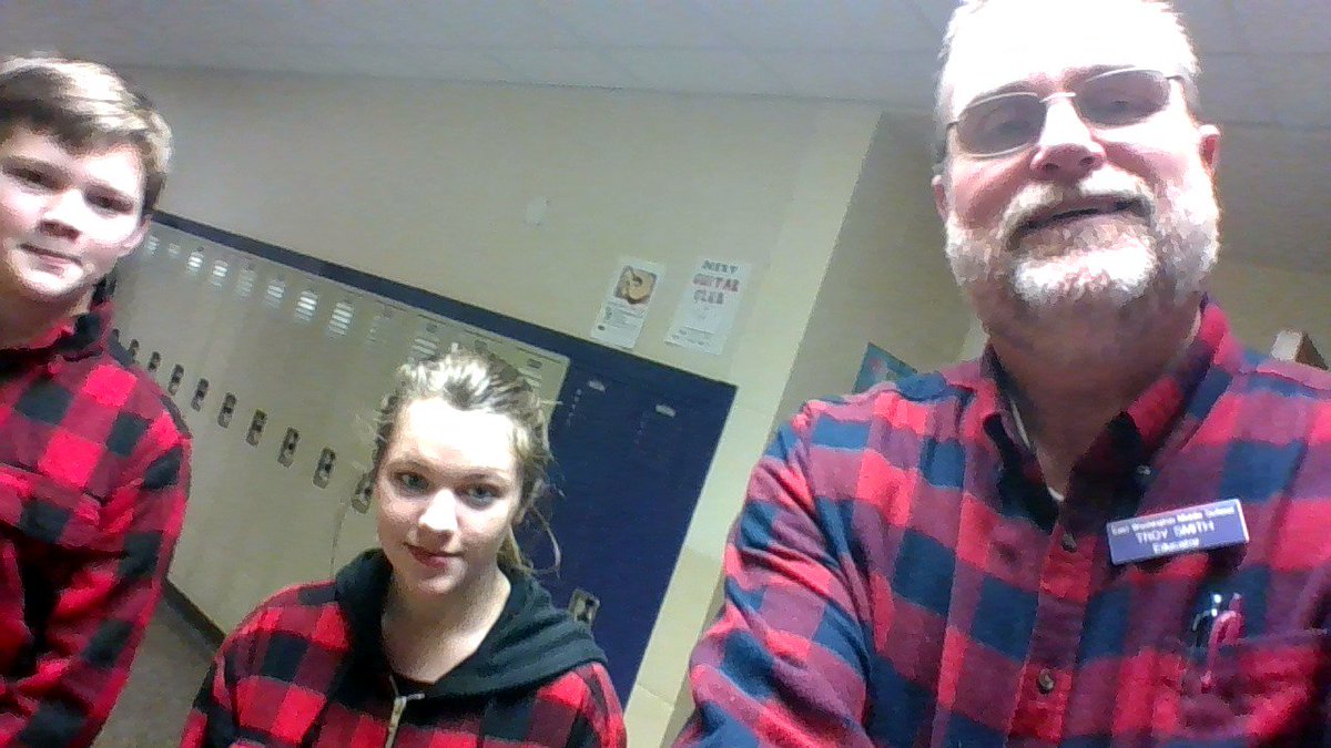 MrSmithteacher's tweet photo. First meeting of the lumberjack club.  #ewgameon https://t.co/gxAHpBR9eC