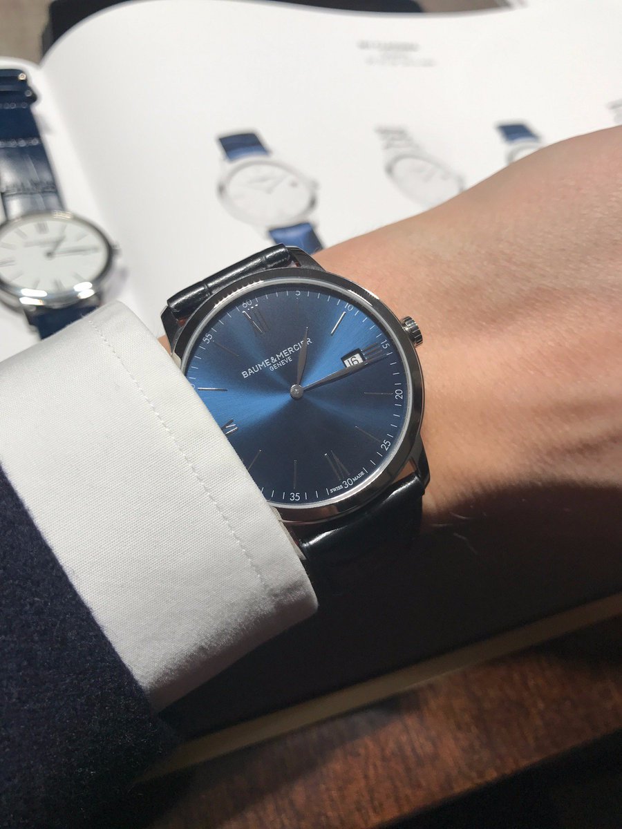 lepagejoaillier's tweet photo. Nouvelle collection #BAUMEETMERCIER #MyClassima #SIHH #SIHH2017 https://t.co/SbDPmeMdQ0