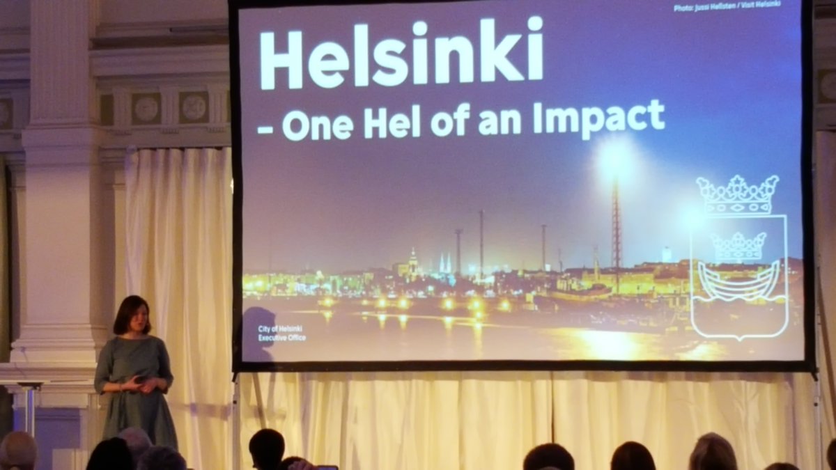 helsinkibiz's tweet photo. Day 1 of #NPBC2017 in full swing at the #Helsinki City Hall! An inspiring start with Dep.Mayor @AnniSinnemaki. #HELofanimpact #placebranding https://t.co/MT4HW66WjZ