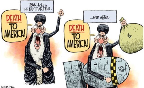 ttreditor's tweet photo. Terror sponsoring Iran is now richer, stronger and more dangerous thanks to the worst deal in history. Great legacy Obama! #MAGA #TrumpTrain https://t.co/Bq7QwFCSEV