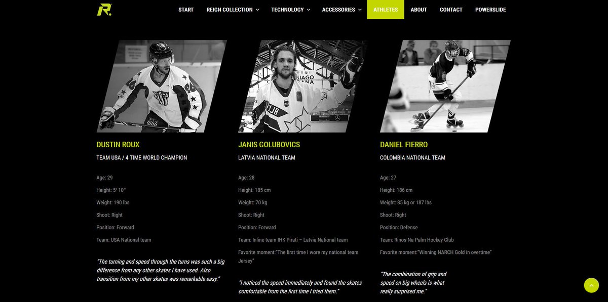 Vai jau apskatīji jauno  reign-hockey.com mājaslapu?
Pašā komandas centrā ir Jānis Golubovičs no Latvijas
#latvijavar #inlinehokejs