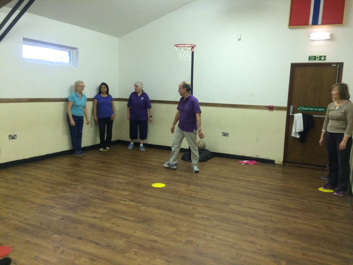 EN_NetballLancs's tweet photo. Another fantastic morning of #walking netball with Parbold U3A group! Same time next week! @England_Netball @NW_Netball @Lancs_Netball https://t.co/HQ7Q27enFJ