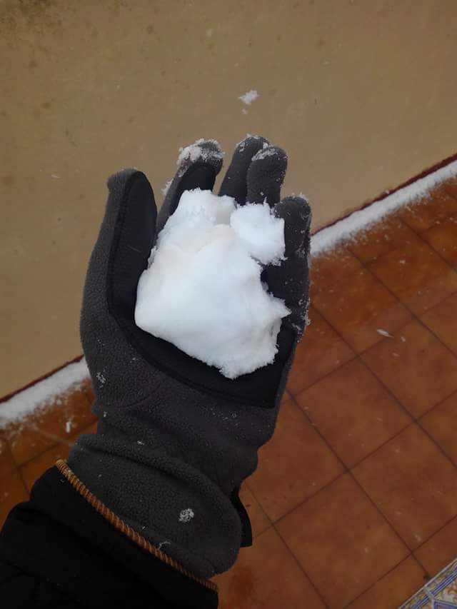 Junta_SantaCruz's tweet photo. Éstas bonitas imágenes nos deja la nevada en nuestra pedanía. https://t.co/wDzFNvvrl4