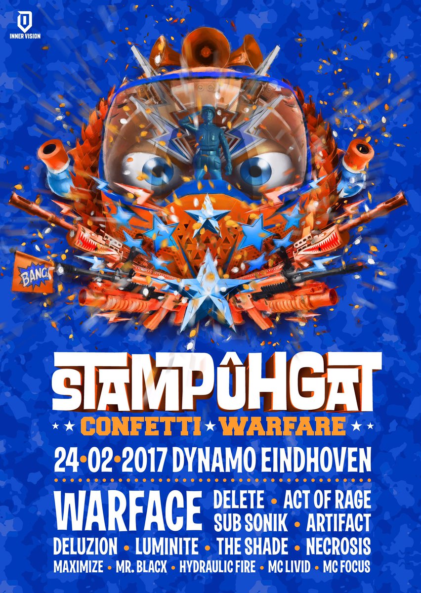 InnerVisionEhv's tweet image. Dé hardstyle kick off van carnaval! Zorg dat je hier bij bent. 📅 bit.ly/Stampuhgat17 #hardstyle #rawstyle