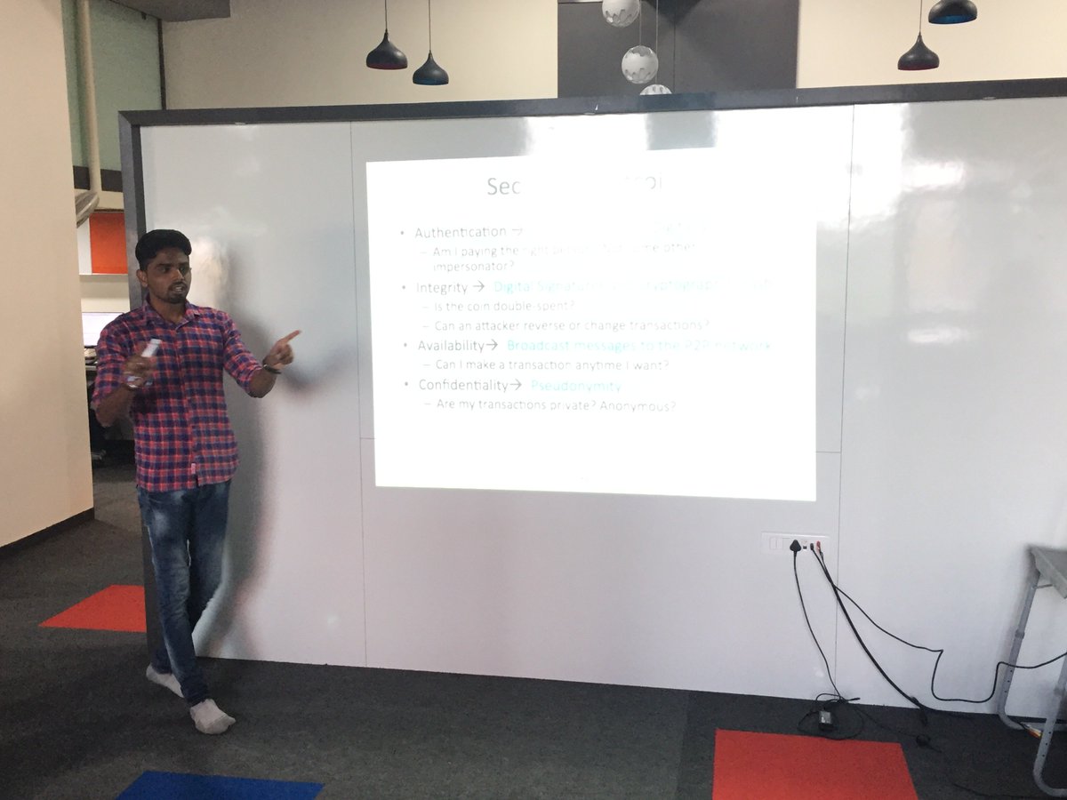 multidots's tweet image. #WEDTalks session-4 on #Cryptocurrency by Satish Mudaliar
So much to learn about #bitcoins, Your have done a wonderful job!