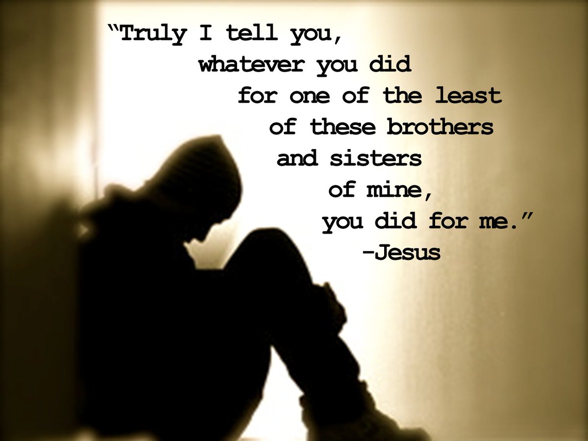 RickHaasl's tweet photo. #WOD~Matthew 25:40
None of us can help everyone, but all of us can help someone.
@MaxLucado #GodIsWithYouEveryDay ✝️ https://t.co/15GCKZL1S9
